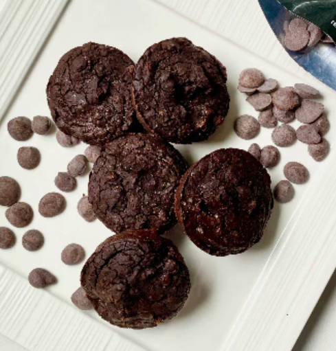 EMKAO DOUBLE CHOCOLATE BROWNIE BITES