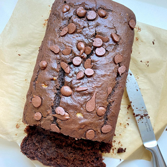EMKAO Double Chocolate Vegan Banana Bread